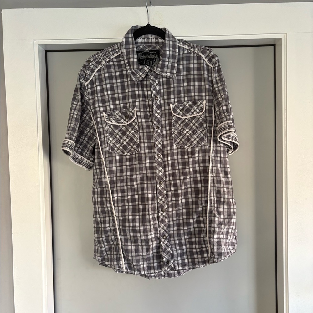 Buckle button up shirt